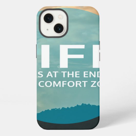 Etui iPhone 13 La vie commence (Verso)