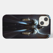 Etui iPhone 13 L'ange arc Uriel (Verso Horizontal)