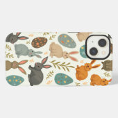 Etui iPhone 13 Lapin de Pâques (Verso Horizontal)