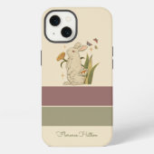 Etui iPhone 13 Lapin Gris Vintage Impeccable  (Verso)