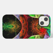 Etui iPhone 13 L'art Abstrait du Carnaval (Verso Horizontal)