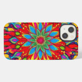Etui iPhone 13 L'art mandala (Verso Horizontal)