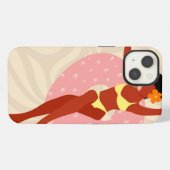 Etui iPhone 13 Lazy Pool Day (Verso Horizontal)