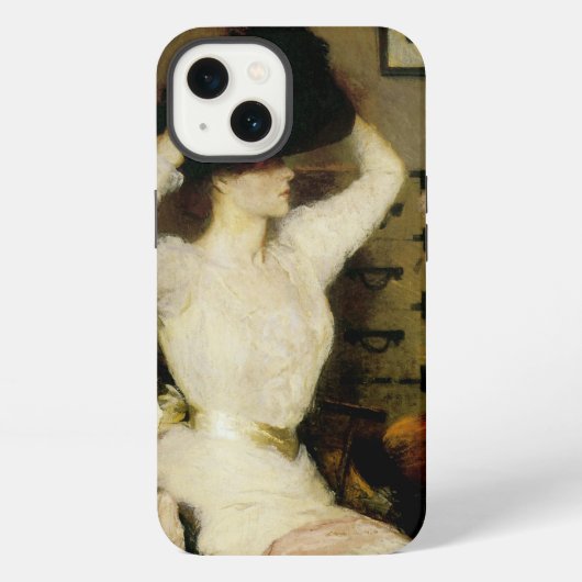 Etui iPhone 13 Le Chapeau Noir (Verso)