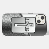 Etui iPhone 13 Le coque iphone croisé (Verso Horizontal)