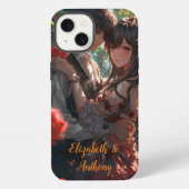 Etui iPhone 13 Le couple de la Saint Valentin (Verso)