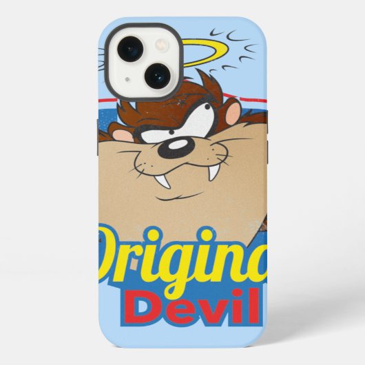 Etui iPhone 13 Le diable original TAZ™ (Verso)