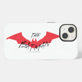 Etui iPhone 13 Le logo de Batman écrit à la main (Verso Horizontal)