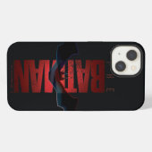 Etui iPhone 13 Le logo vertical de Batman (Verso Horizontal)