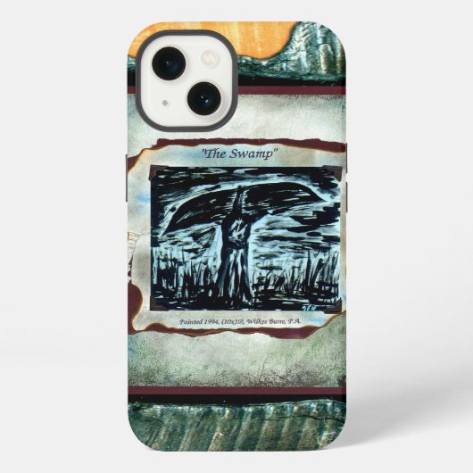 Etui iPhone 13 Le marais (Verso)