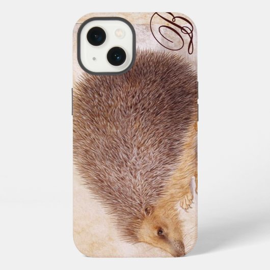 ETUI iPhone 13 LE MONOGRAMME DU HÉRISSON (Verso)