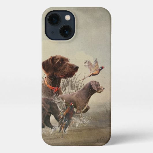 Etui iPhone 13 Le Pudelpointer (Verso)