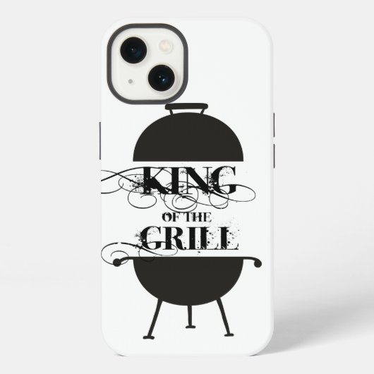 Etui iPhone 13 Le Roi Du Grill (Verso)