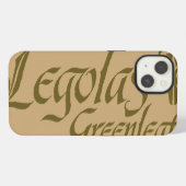 Etui iPhone 13 LEGOLAS GREENLEAF™ Nom (Verso Horizontal)