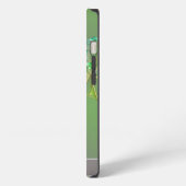 Etui iPhone 13 Leprechaun & Shamrock (Côté gauche)