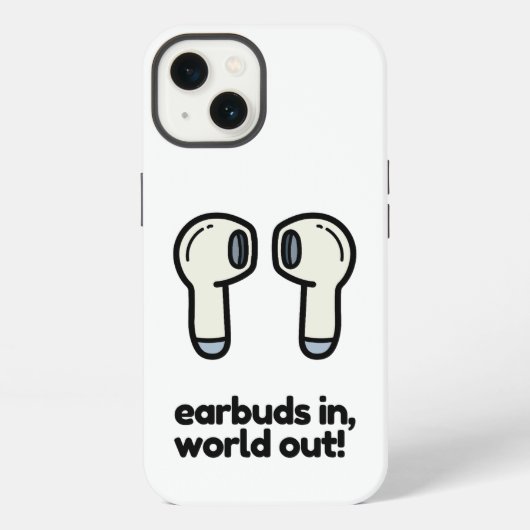ETUI iPhone 13 LES BARBINS DANS, LE MONDE SORT (Verso)