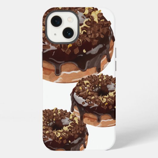 Etui iPhone 13 Les beignets sont un amour mobile qui est doux. (Verso)