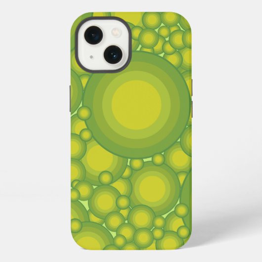 Etui iPhone 13 Les bulles des Verts (Verso)