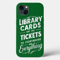 Les Cartes de Bibliothèque Sont les Billets Pour P