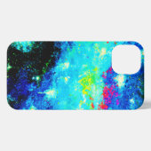 Etui iPhone 13 Les conceptions cosmiques nébuleuses et spatiales. (Verso Horizontal)