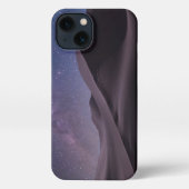 Etui iPhone 13 Les déserts | Lait Way Starry Sky Sand Dune Dubai (Verso)