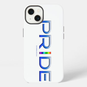 Etui iPhone 13 Les lettres métalliques du mot de fierté de Slippe