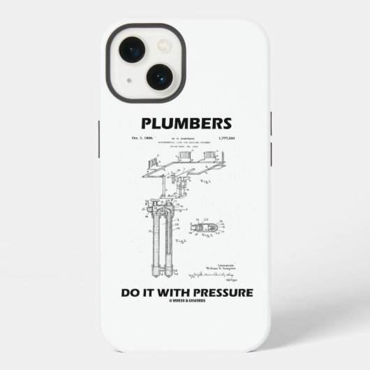 Etui iPhone 13 Les plombiers le font avec pression Hoffman différ (Verso)
