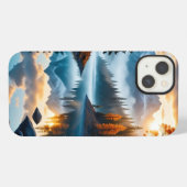 Etui iPhone 13 Les réflexions de la nature (Verso Horizontal)
