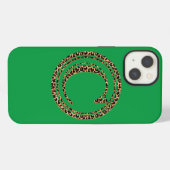 Etui iPhone 13 LETTRE Léopard C (Verso Horizontal)