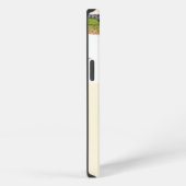 Etui iPhone 13 Libellule miniature sur fond blanc (Côté droit)