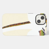 Etui iPhone 13 Libellule miniature sur fond blanc (Verso Horizontal)