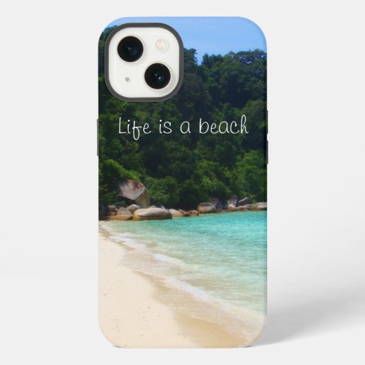 Etui iPhone 13 Life is a Beach Case-Mate iPhone Case (Verso)