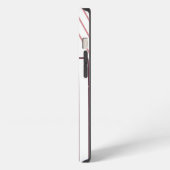 Etui iPhone 13 Lignes Art Déco (Côté gauche)
