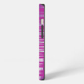 Etui iPhone 13 lignes croisées (Côté gauche)