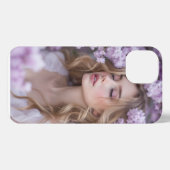 Etui iPhone 13 Lilac Dreams - Serene Spring Angel (Verso Horizontal)