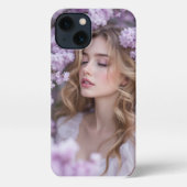 Etui iPhone 13 Lilac Dreams - Serene Spring Angel (Verso)