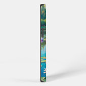 Etui iPhone 13 Lilies in the River (Côté droit)