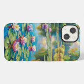 Etui iPhone 13 Lilies in the River (Verso Horizontal)