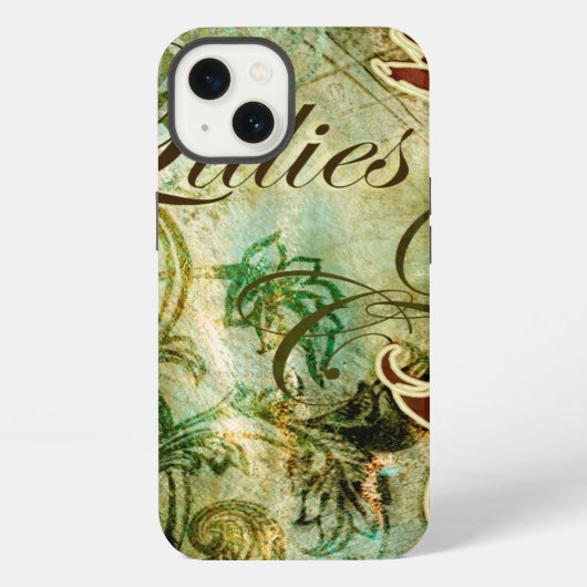 Etui iPhone 13 Lillies (Verso)