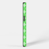 Etui iPhone 13 Lime green shippo pattern (Côté droit)