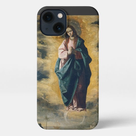 Etui iPhone 13 L'Immaculée Conception Radiance Céleste Art (Verso)