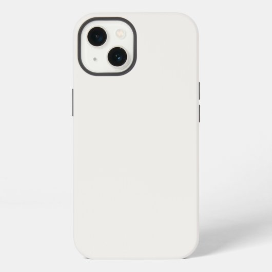 Etui iPhone 13 Linge blanc, blanc cassé (Verso)