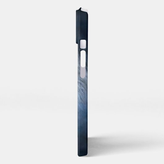 Etui iPhone 13 Lion bleu (Côté gauche)