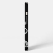 Etui iPhone 13 Lion royal d'argent (Côté gauche)