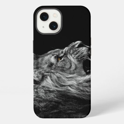Etui iPhone 13 Lion Space Gray Iphone 6 (Verso)