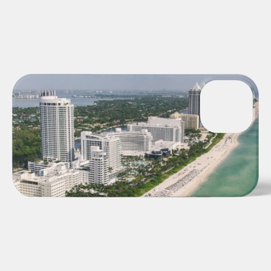 Etui iPhone 13 Littoral | Urban Beach, Miami, Floride (Verso Horizontal)