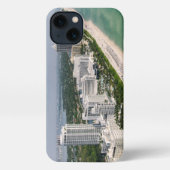 Etui iPhone 13 Littoral | Urban Beach, Miami, Floride (Verso)