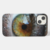 Etui iPhone 13 L'oeil vous regarde ! (Verso Horizontal)