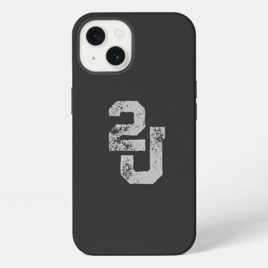Etui iPhone 13 Logo '2J' (Verso)