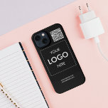 Etui iPhone 13 Logo Code QR coque iphone professionnel profession<br><div class="desc">Ajoutez votre logo.</div>